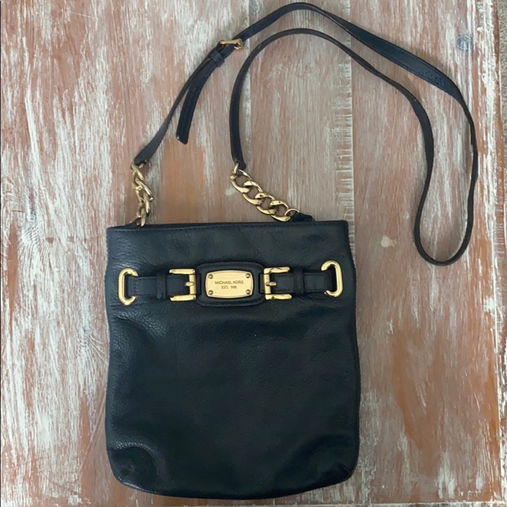 Michael Kors Navy Blue Crossbody Purse